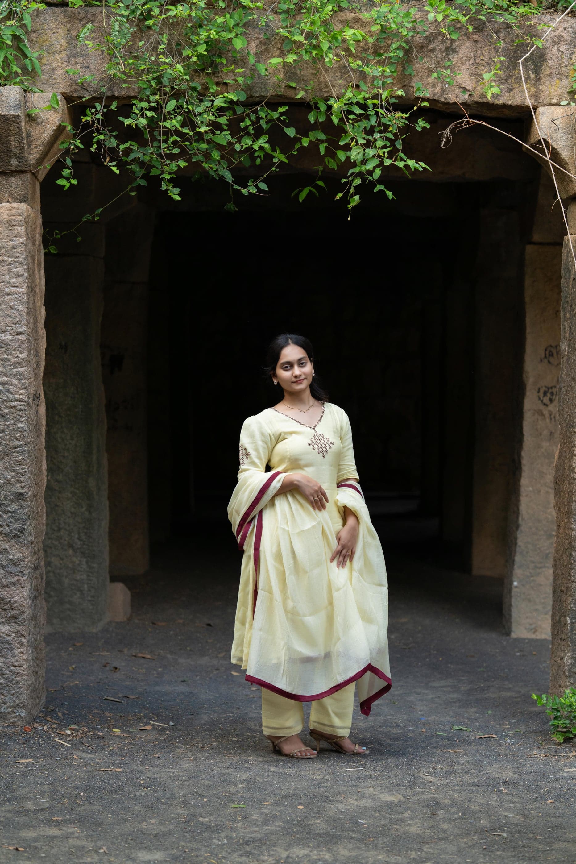 Vinyasa in Alpana, priced at ₹9,899.00